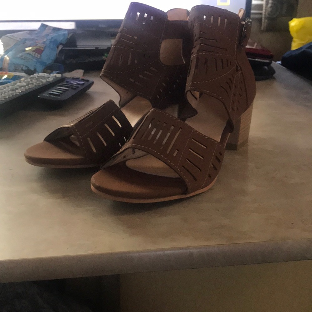 Opened booties size 7
